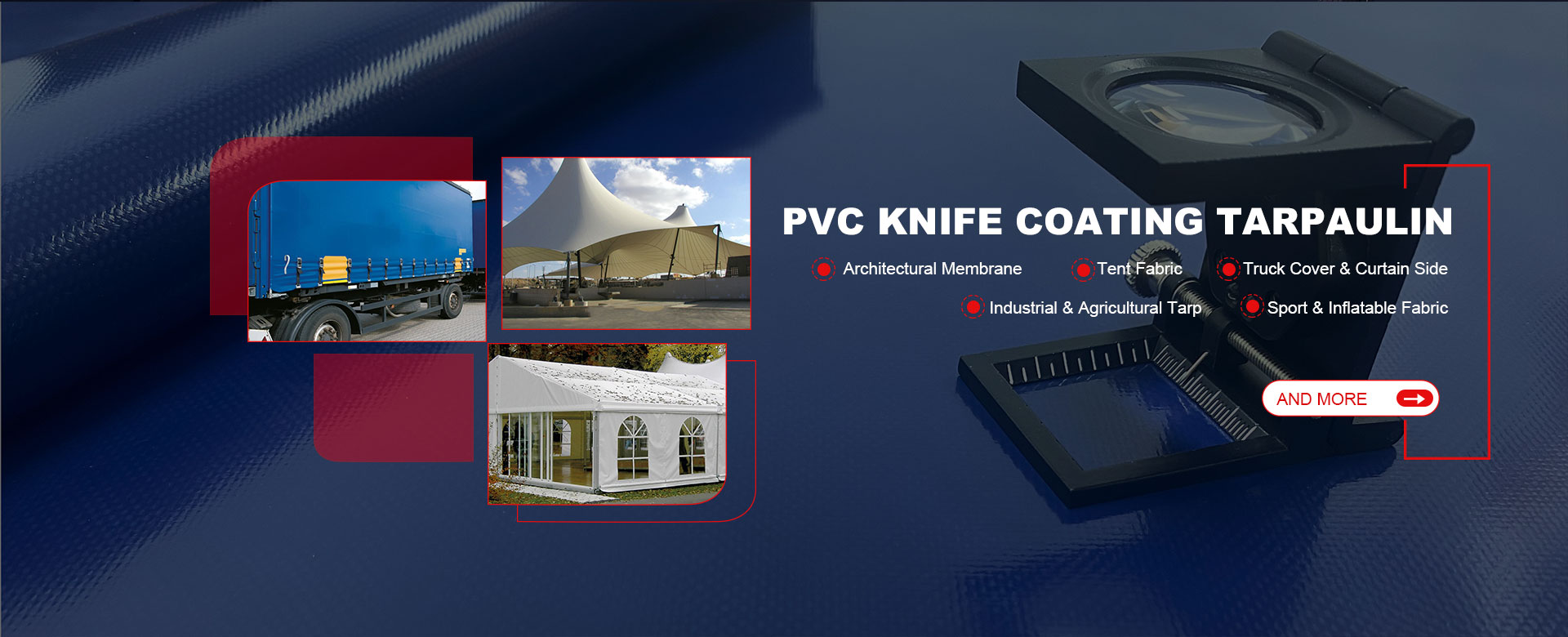 Kina PVC knivbelægning presenning