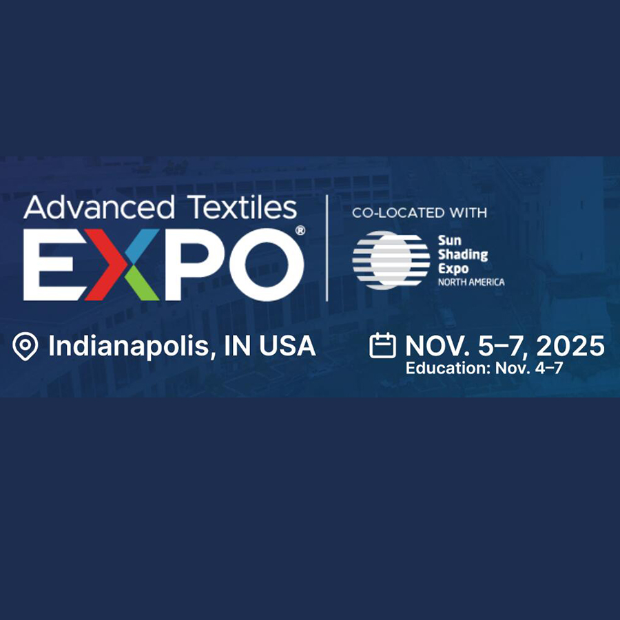 PÅ EXPO 2025 Industrial Fabrics Fuldt udvalg